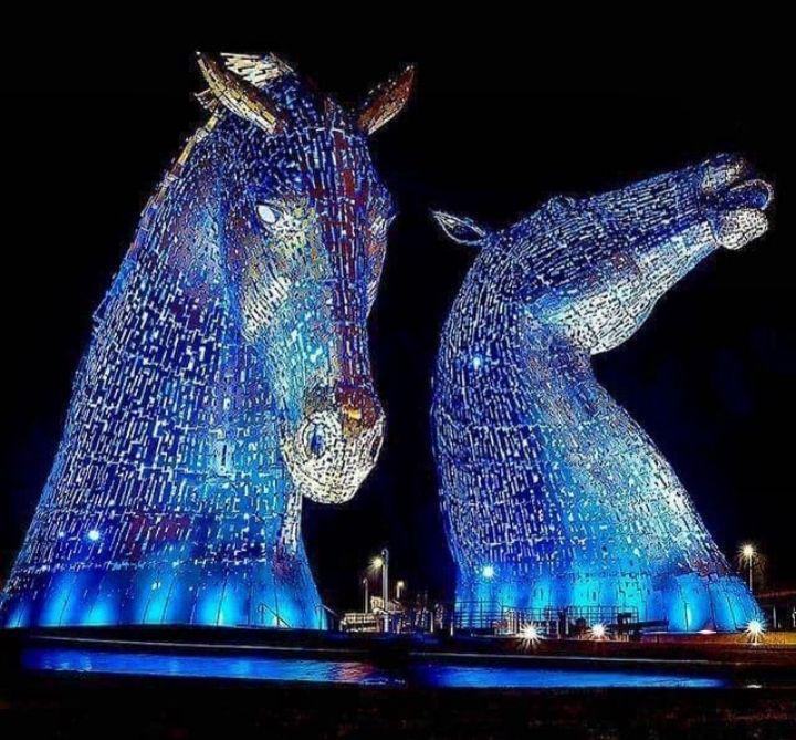 The Kelpies, Skotlandia (instagram.com/lakc992)