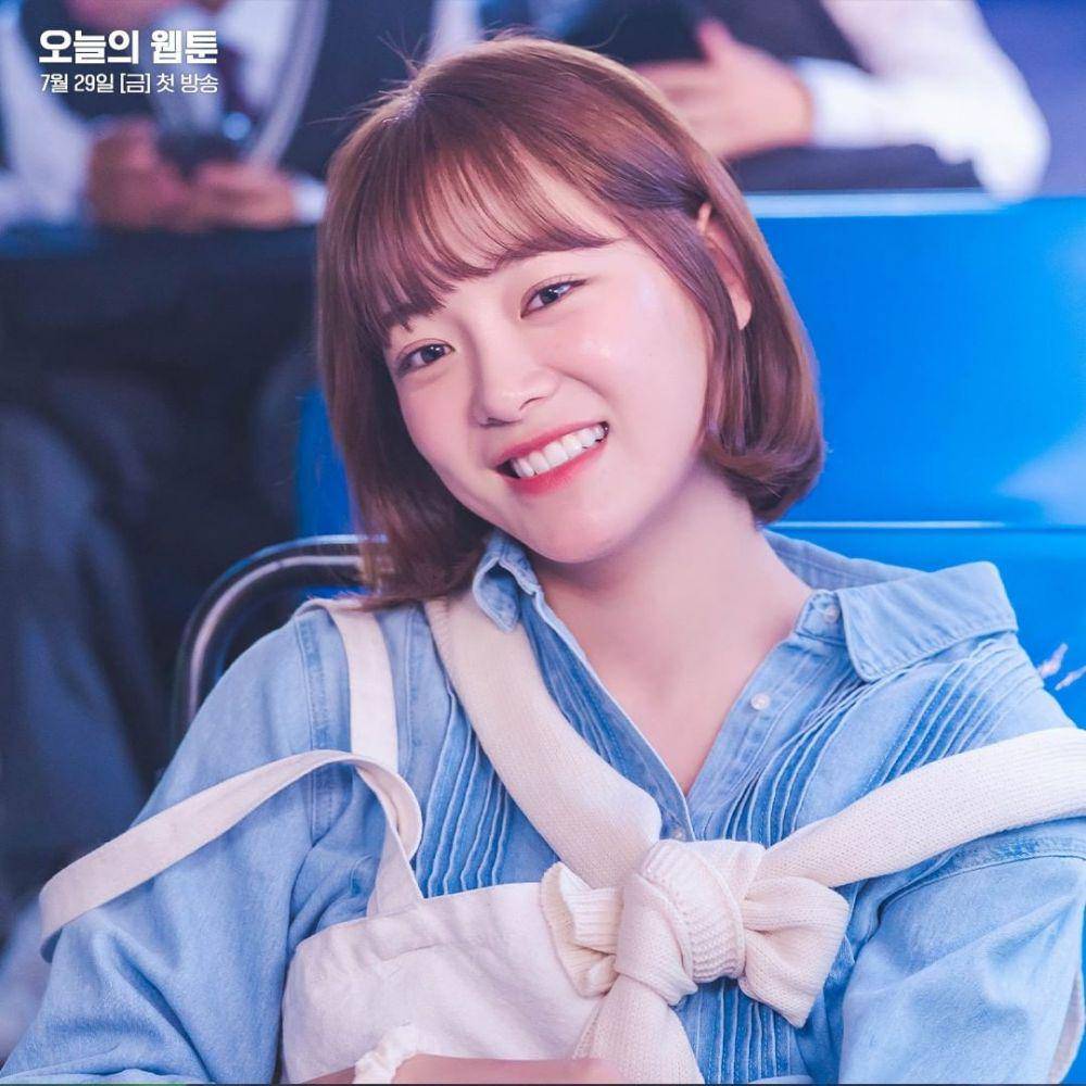 Kim Se Jeong di balik layar drama Today's Webtoon (instagram.com/sbsdrama.official)