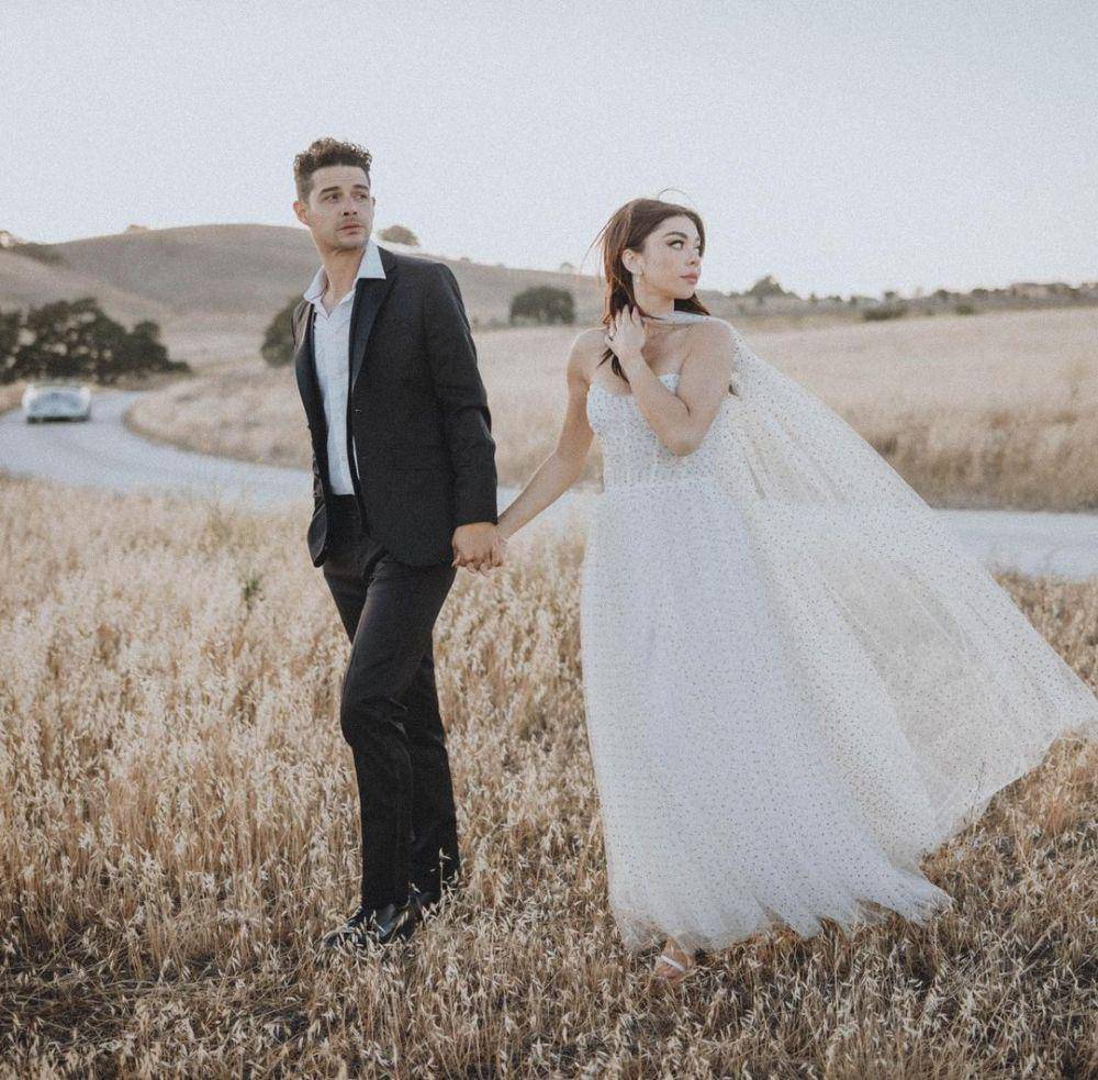 Wells Adams dan Sarah Hyland (instagram.com/sarahhyland)