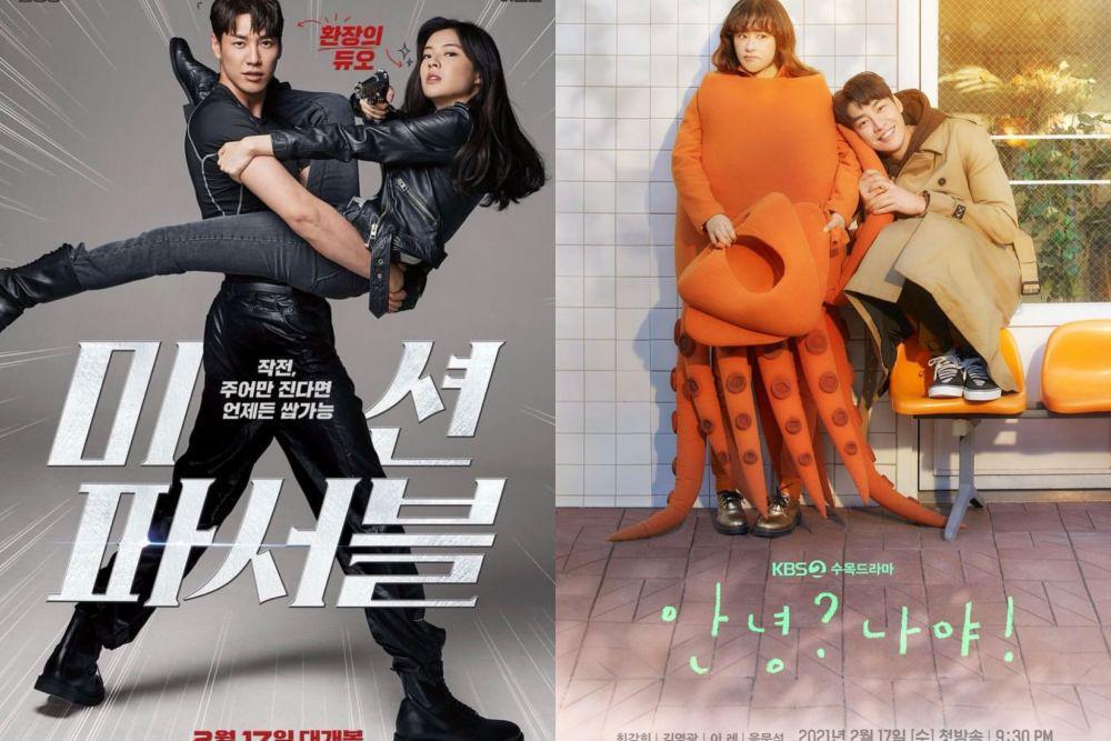 poster film Mision: Possible dan drama Hello, Me! (instagram.com/aksakfn12)