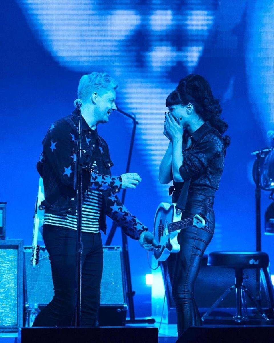 Jack White melamar Olivia Jean (instagram.com/oliviajeanmusic)