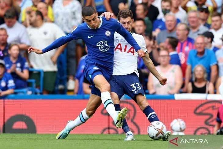 Chelsea vs Tottenham di Premier League. (ANTARA FOTO/Reuters-David Klein)
