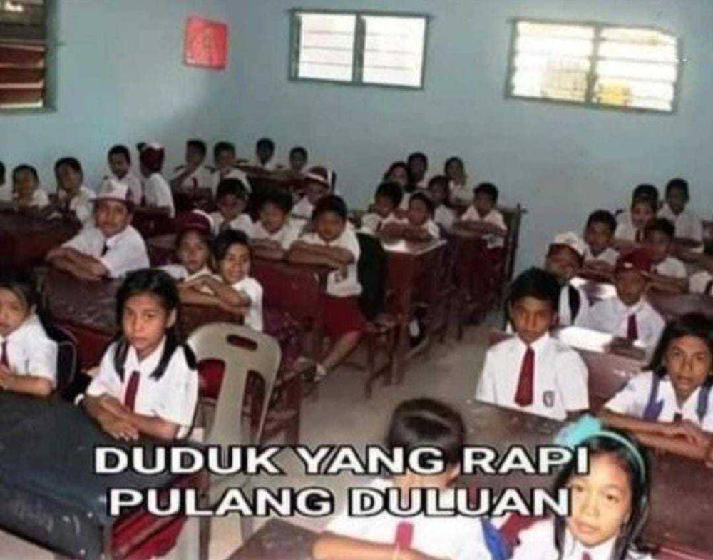momen sekolah anak jadul (instagram.com/anak90anpastitau)