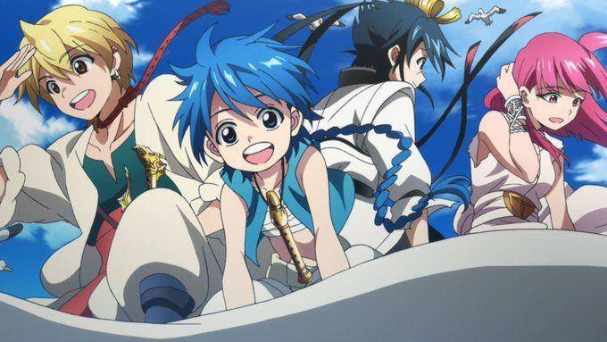 Magi: The Labyrinth of Magic (dok. A-1 Pictures/Magi: The Labyrinth of Magic)