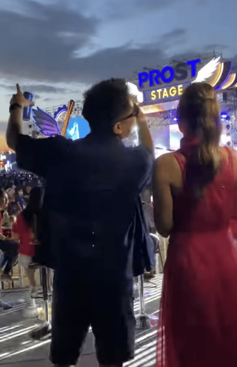 momen Luna nari bareng Boy William sambil nonton Ariel NOAH (instagram.com/boywilliam17)