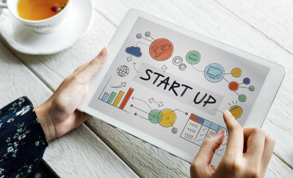 Ilustrasi warna-warni sebagai inovasi dalam dunia startup. (freepik.com)