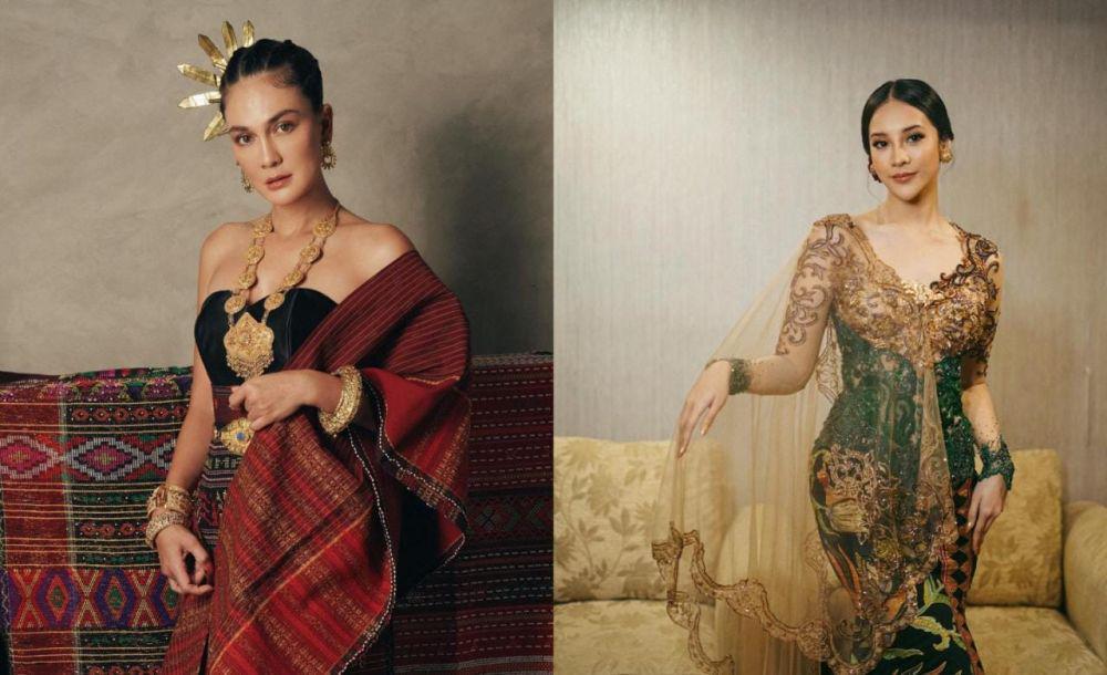 10 Adu Pesona Luna Maya dan Anya Geraldine, Selingkuhan Reza Rahardian