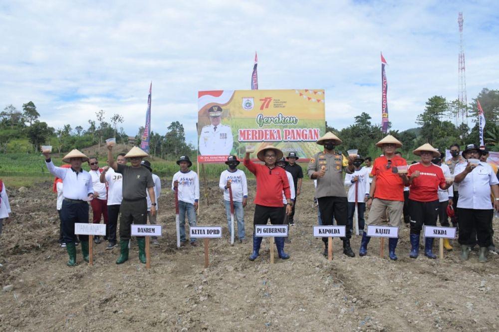 Gerakan Merdeka Pangan di Sulbar, 40 Ribu Hektare Lahan Disiapkan