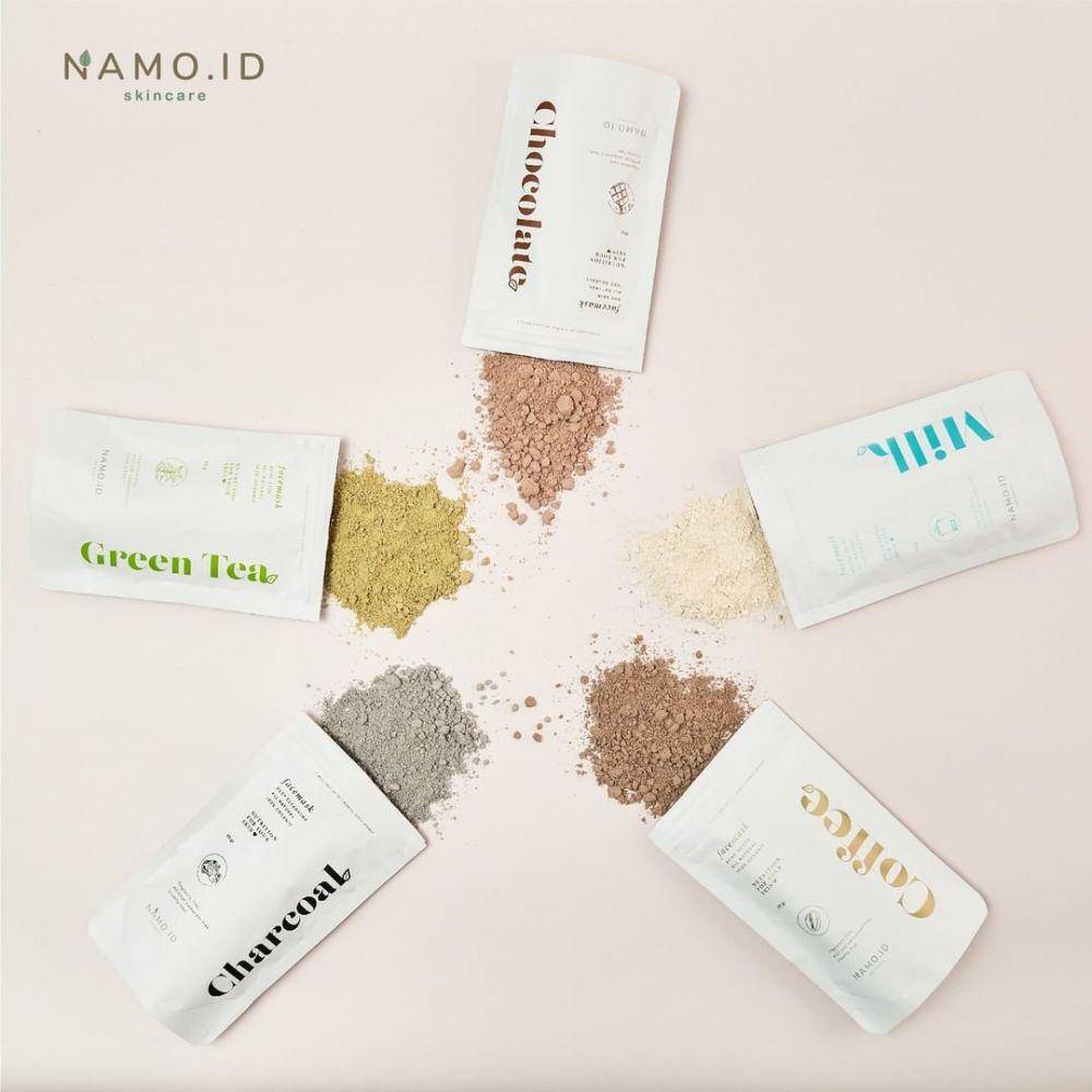 NAMO.ID Green Tea Face Mask (instagram.com/namo.id)