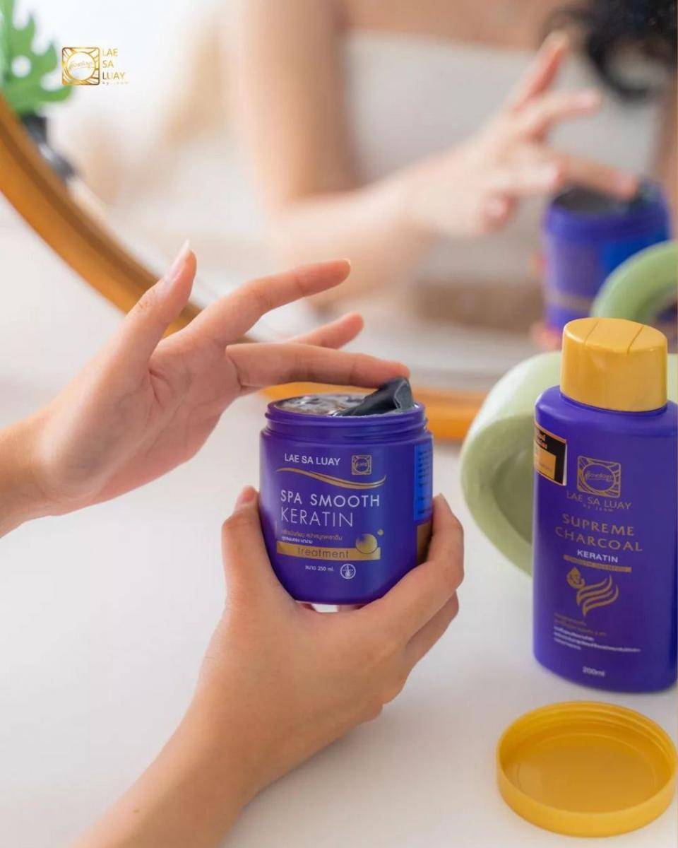 Lae Sa Luay Hair Spa Smooth Keratin (instagram.com/laesaluay.id)