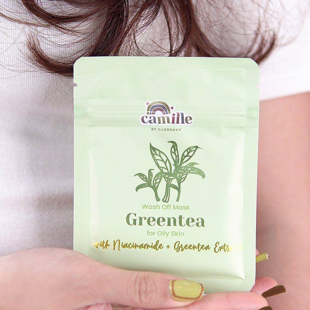 Camille by Nadshavv Wash Off Mask Greentea (instagram.com/camille.beauty)