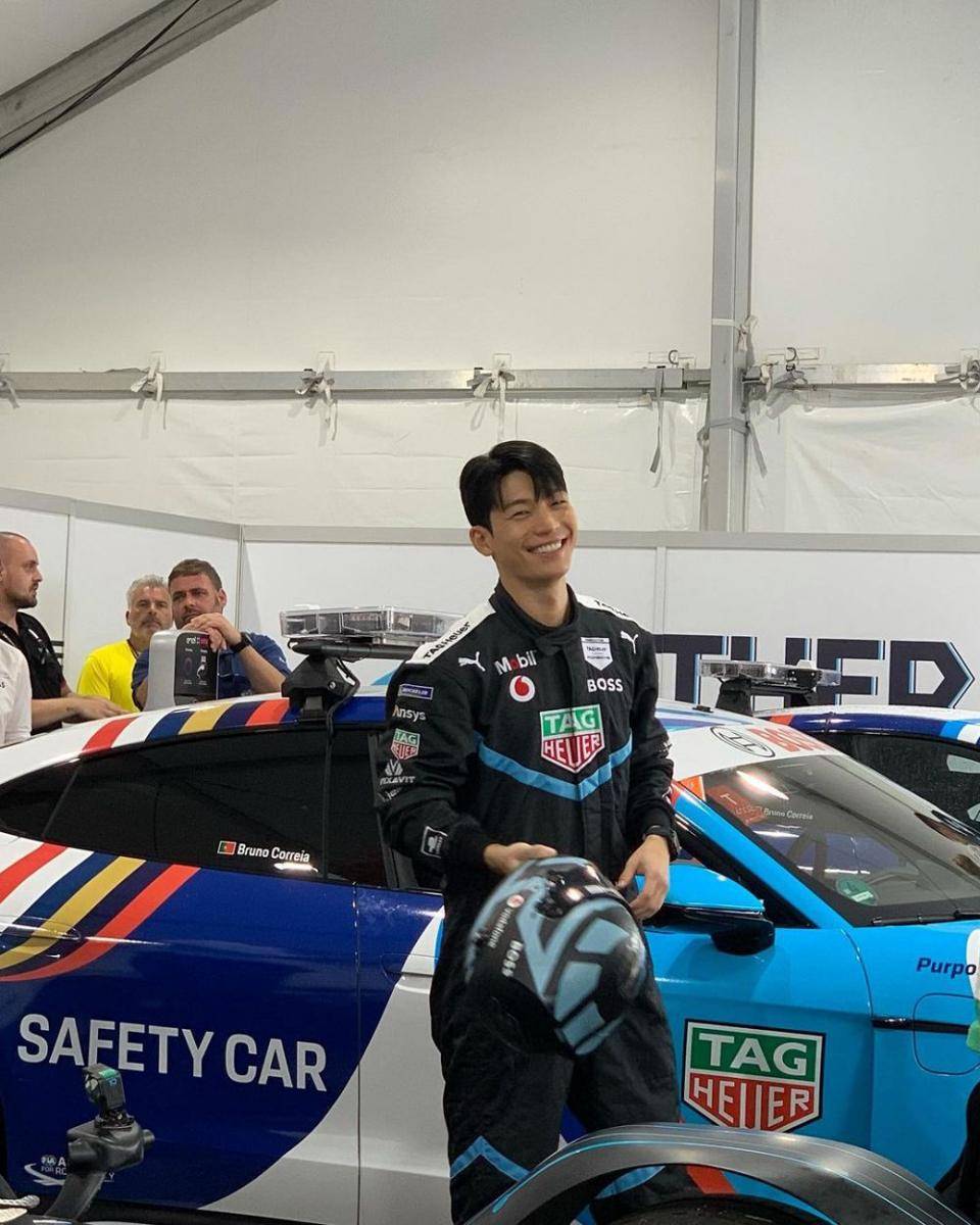 potret Wi Ha Joon di Formula E Seoul, Korea Selatan. (instagram.com/wi__wi__wi)