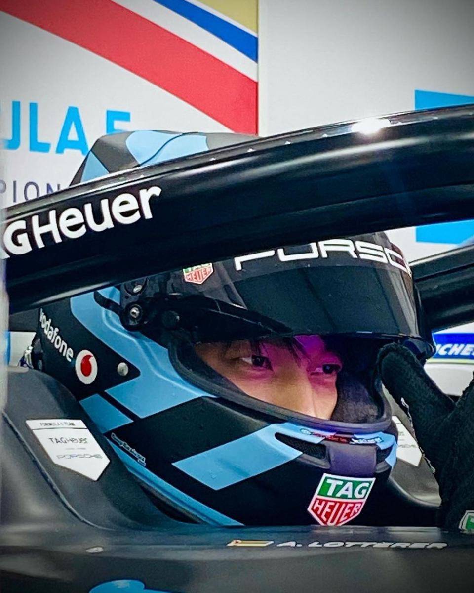 potret Wi Ha Joon di Formula E Seoul, Korea Selatan. (instagram.com/wi__wi__wi)