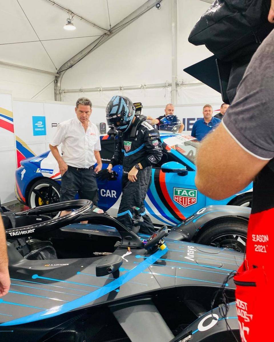 potret Wi Ha Joon di Formula E Seoul, Korea Selatan. (instagram.com/wi__wi__wi)