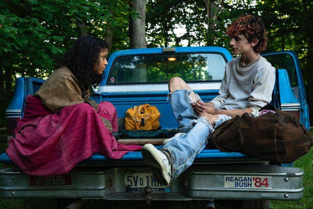 Taylor Russell dan Timothée Chalamet dalam film Bones and All (dok. Metro-Goldwyn-Mayer/Bones and All)