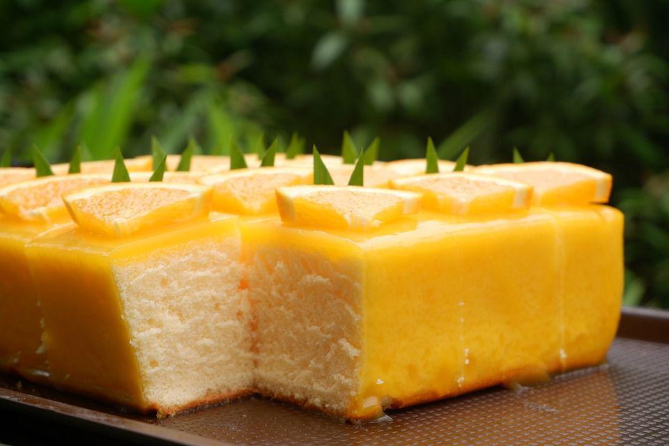 ilustrasi mandarin orange chiffon cake (pixabay.com/nalin kounkroo)