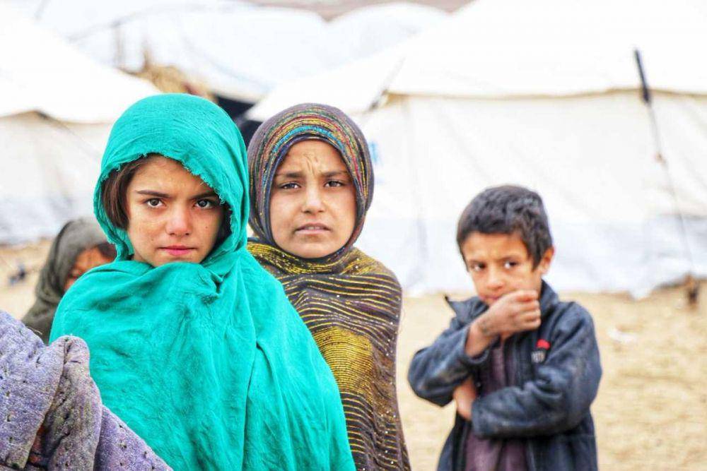 Anak-anak Afghanistan (Twitter.com/OCHA Afghanistan)