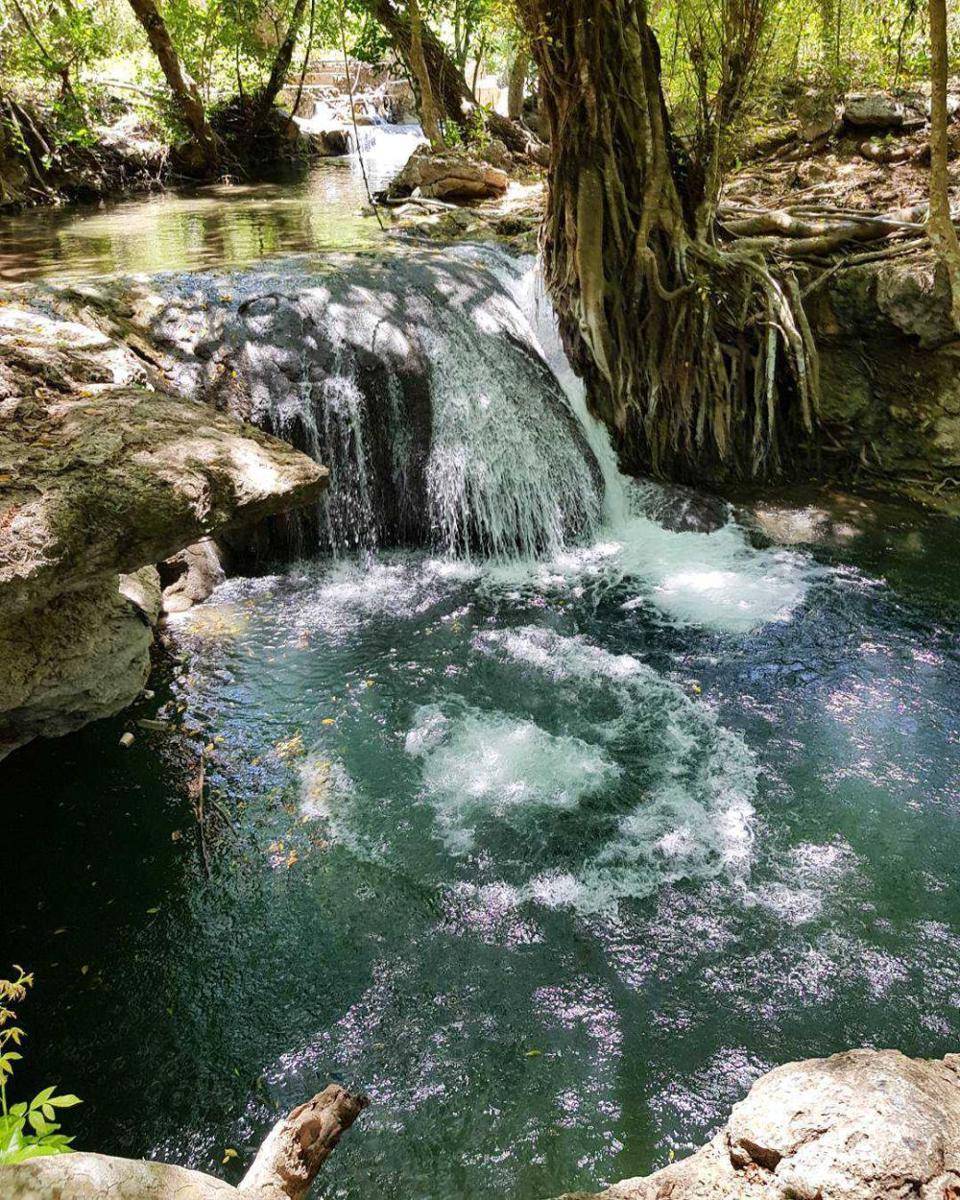 Potret Air Terjun Diwu Mba'i (Instagram.com/nurul_firdha)