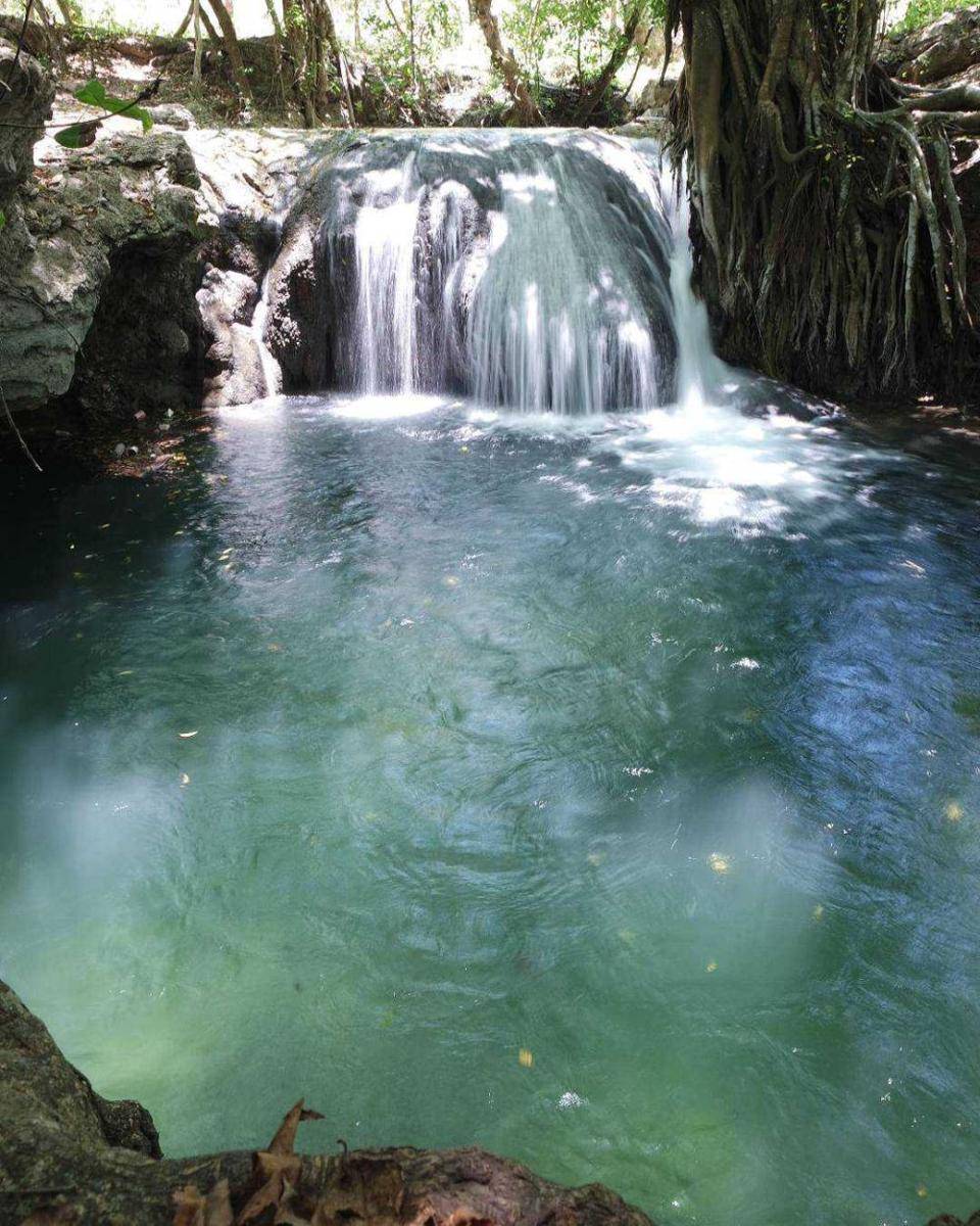 Potret Air Terjun Diwu Mba'i (Instagram.com/nurul_firdha)