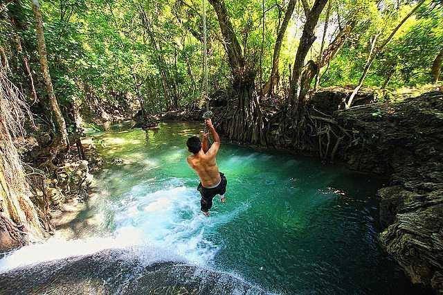 Potret Air Terjun Diwu Mba'i (instagram.com/sumbawaisland)