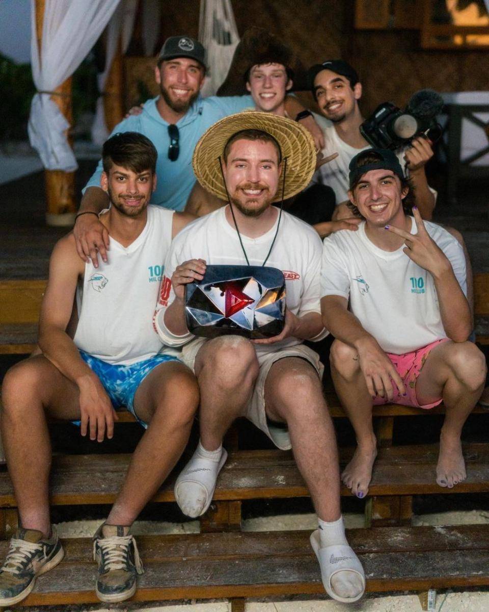 MrBeast dan kawan-kawan. (instagram.com/mrbeast)