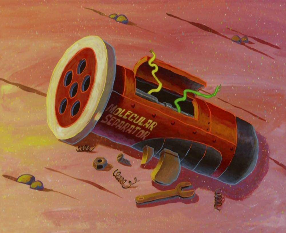 Molecular Separator Ray (dok.Nickelodeon/SpongeBob SquarePants)