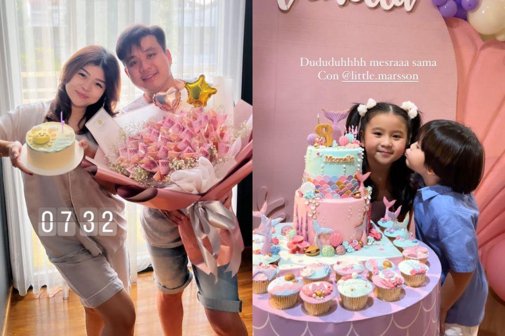 10 Potret Meriah Pesta Ulang Tahun ke-8 Moonella, Bertema Laut!