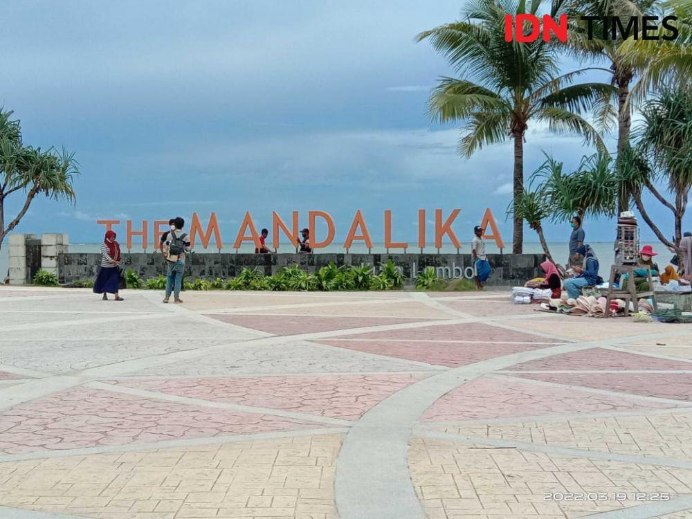 Kuta Beach Park KEK Mandalika. (IDN Times/Muhammad Nasir)