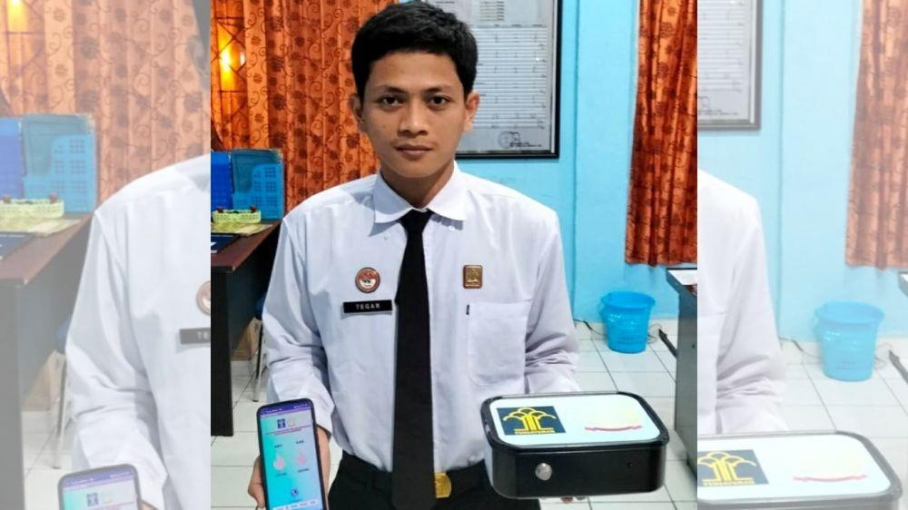 Petugas Lapas Parepare Bikin Pendeteksi Kebakaran Berbasis Android