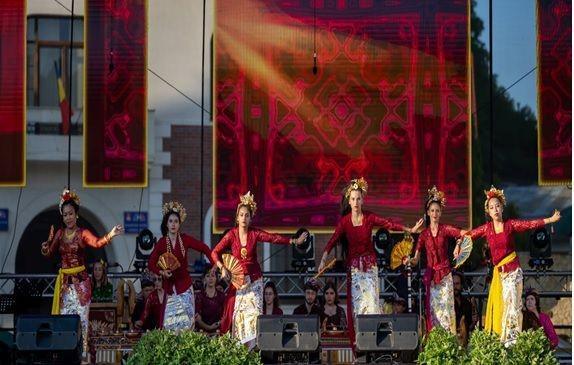 Rayakan HUT RI ke-77, Tari Indonesia Tampil di Festival Rumania