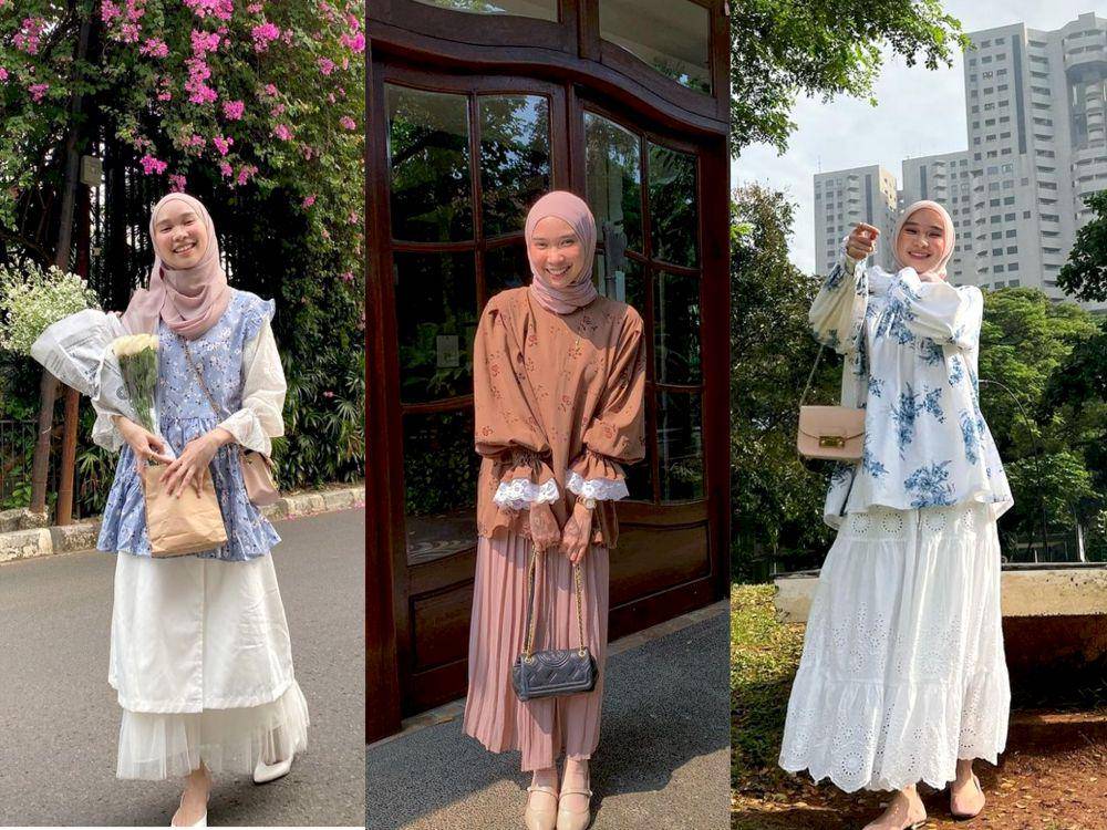 potret Astri Ratnasari memakai floral outfit (instagram.com/nasariastri)
