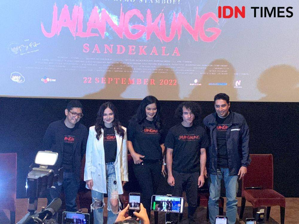 konferensi pers peluncuran poster dan trailer Jailangkung: Sandekala (IDN Times/Rafifa Shabira)