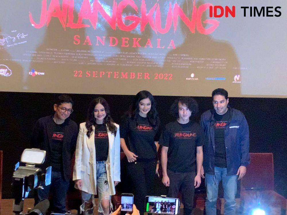 konferensi pers peluncuran poster dan trailer Jailangkung: Sandekala (IDN Times/Rafifa Shabira)
