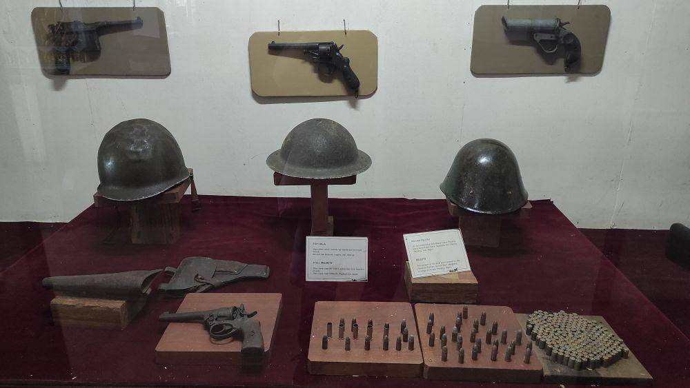 koleksi senjata di Museum Perjuangan Bogor (dok.pribadi/Surya Dharma)