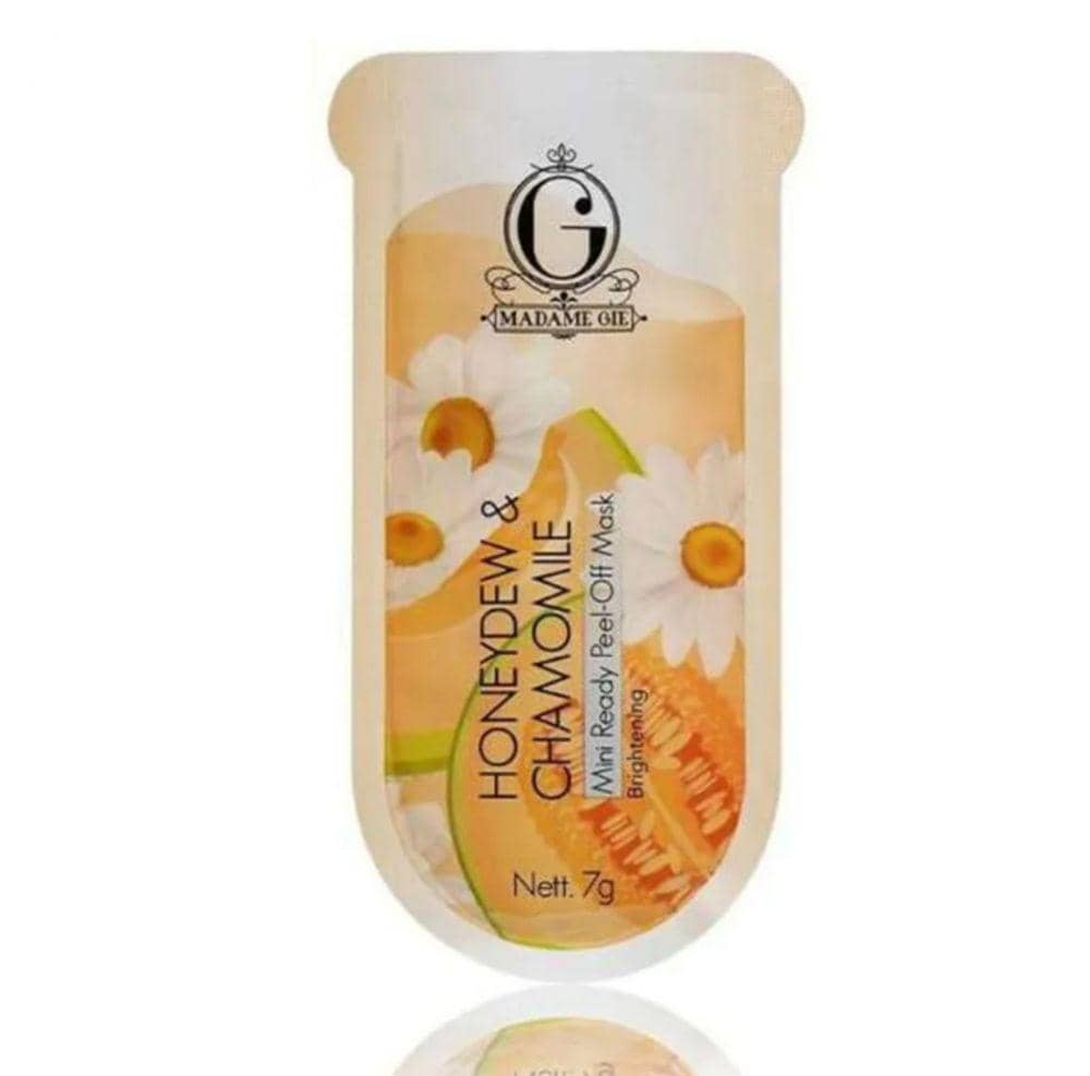 Madame Gie | Mini Ready Peel Off Mask Honeydew and Chamomile (blibli.com/Demure Indonesia)