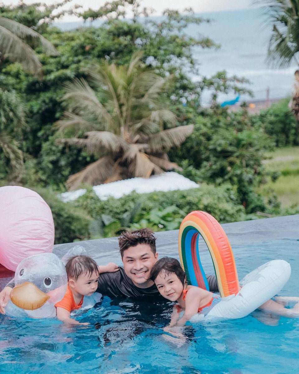 potret Glenn, Nastusha, dan Dante (instagram.com/glennalinskie)