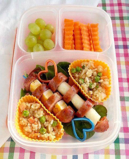 Ilustrasi bento 4 sehat 5 sempurna (pinterest.com/rachellacy)