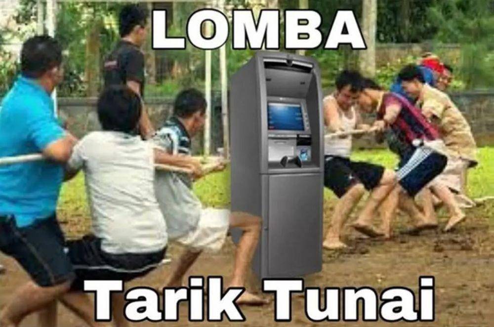 potret lomba 17 Agustus kocak (twitter.com/weekdies)