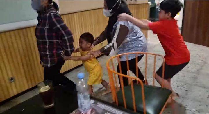 momen Baim Wong dan Kiano ketemu Rafathar (youtube.com/Baim Paula)