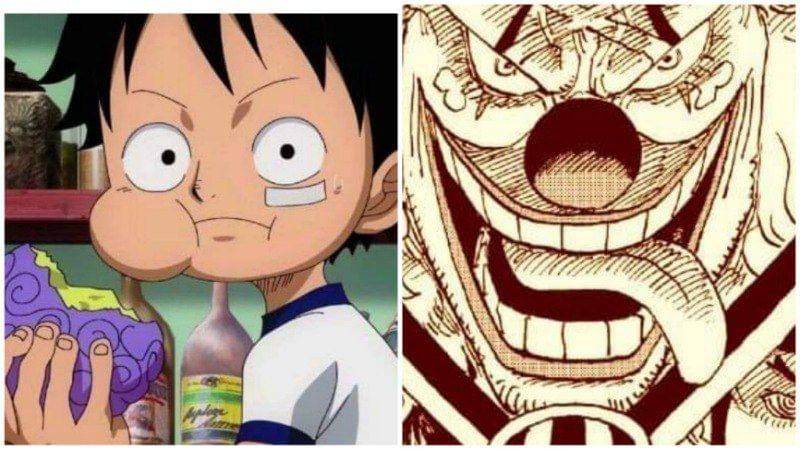 Luffy dan Buggy. (Dok. Shueisha, Toei Animation/One Piece)