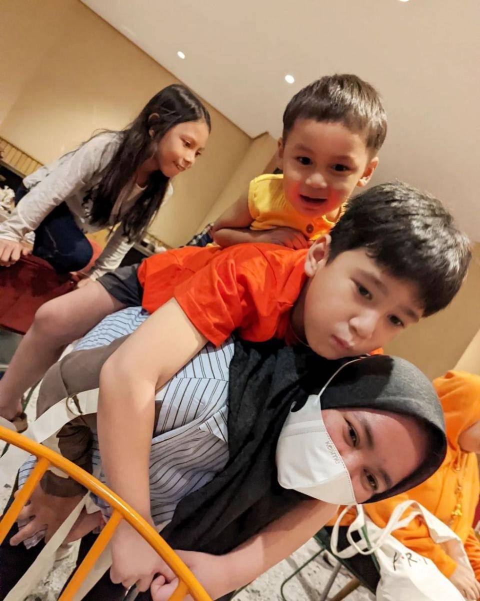 momen Baim Wong dan Kiano ketemu Rafathar (instagram.com/baimwong)