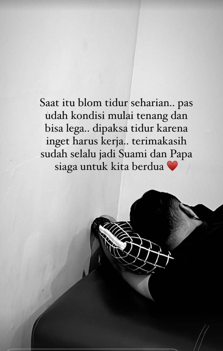 potret Chole di rumah sakit (instagram.com/asmirandah89)