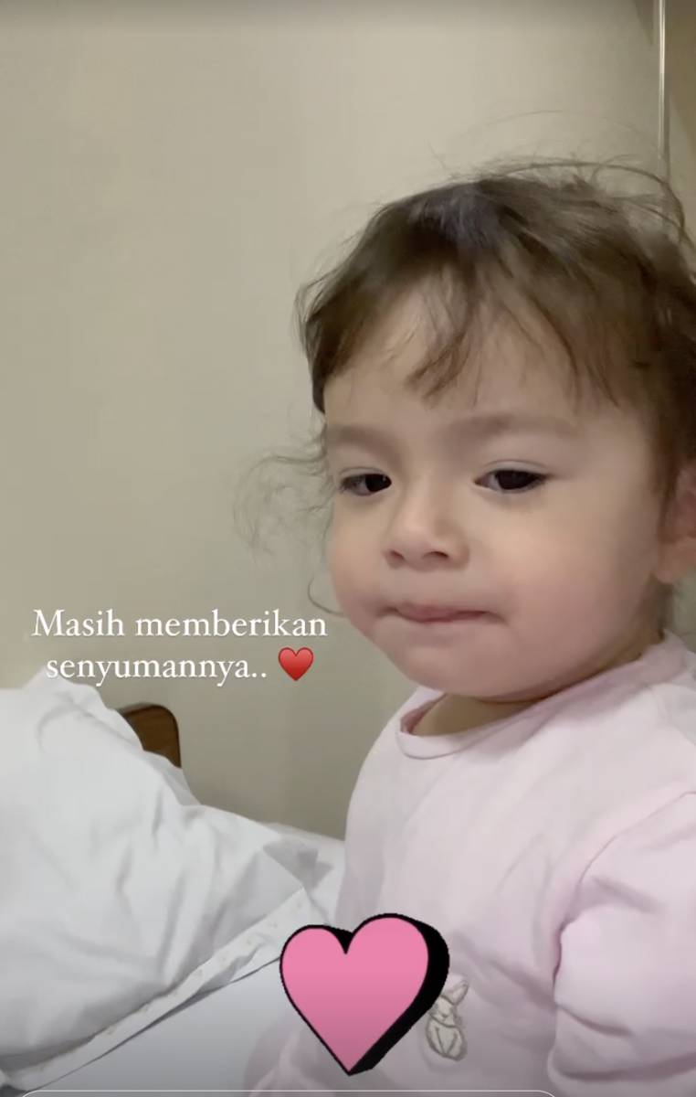 potret Chole di rumah sakit (instagram.com/asmirandah89)