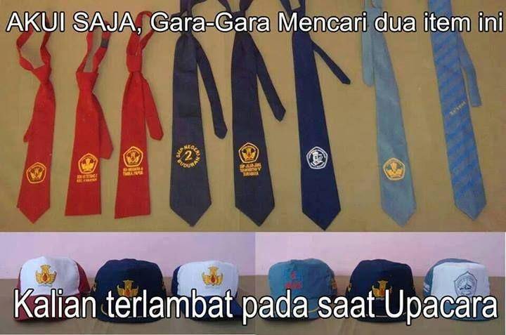 meme upacara bendera (facebook.com/kfcindonesia)