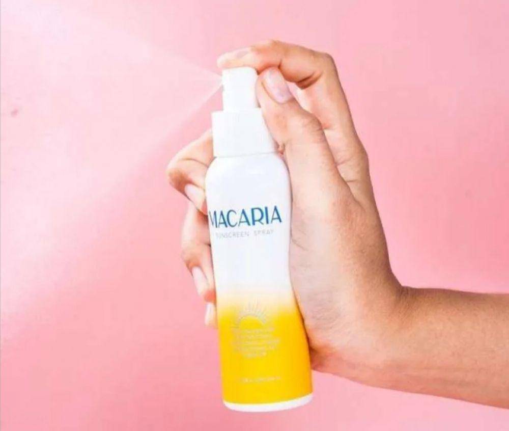 Macaria | Sunscreen Spray (blibli.com/Beautyhaul Indo Official Store)