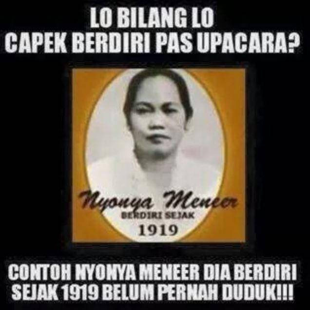 meme upacara bendera (me.me)