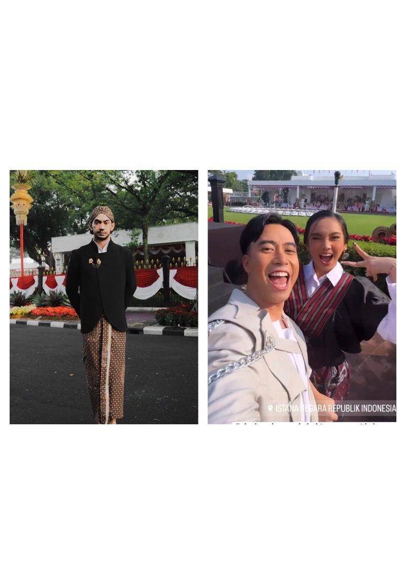 artis ke Istana Merdeka (instagram.com/hagaipakan | instagram.com/vidialdiano)