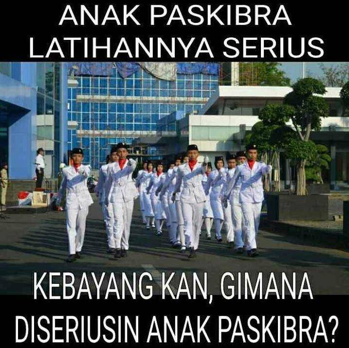 meme paskibra (instagram.com/memecomic.id)