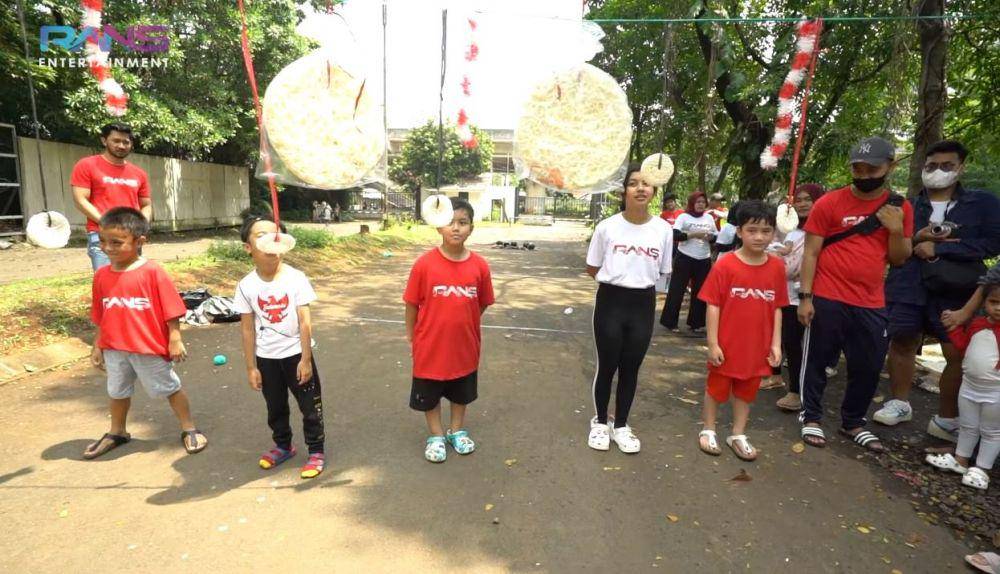 lomba 17 Agustus Nagita Slavina (YouTube.com/Rans Entertainment)