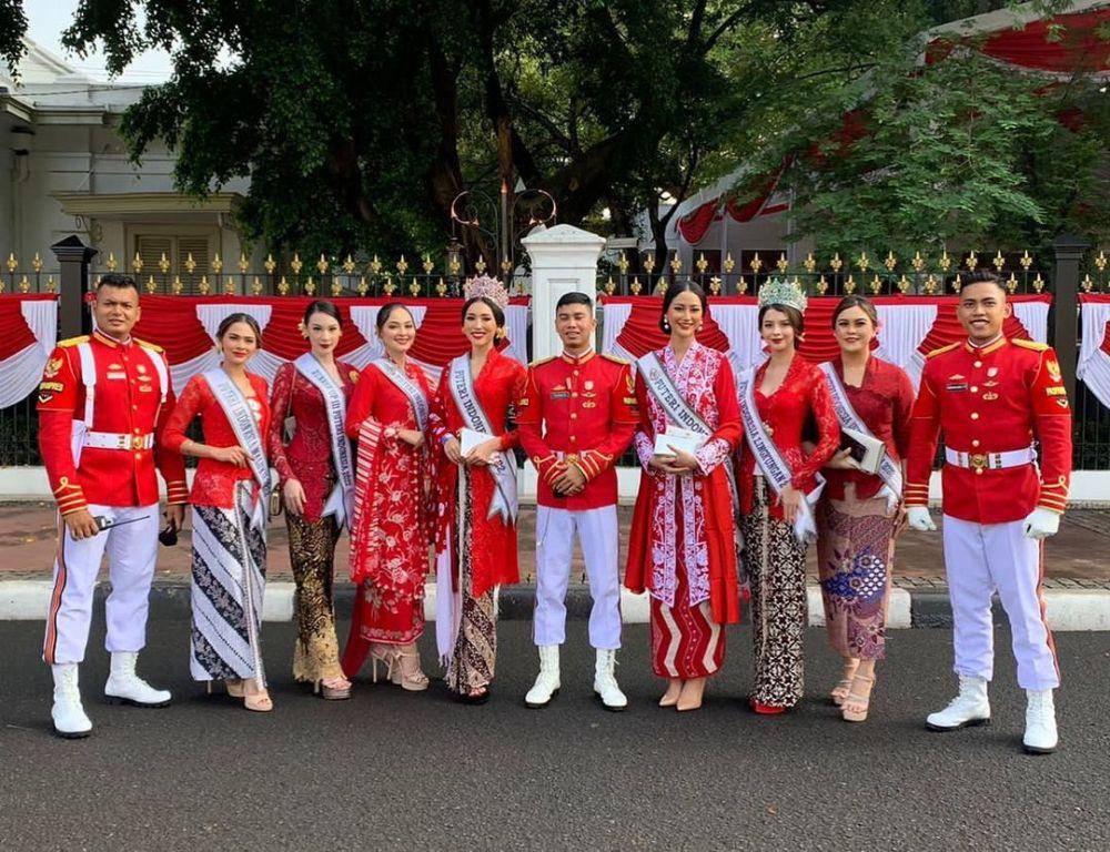 Potret Puteri Indonesia di Perayaan HUT ke-77 RI (Instagram.com/officialputeriindonesia)